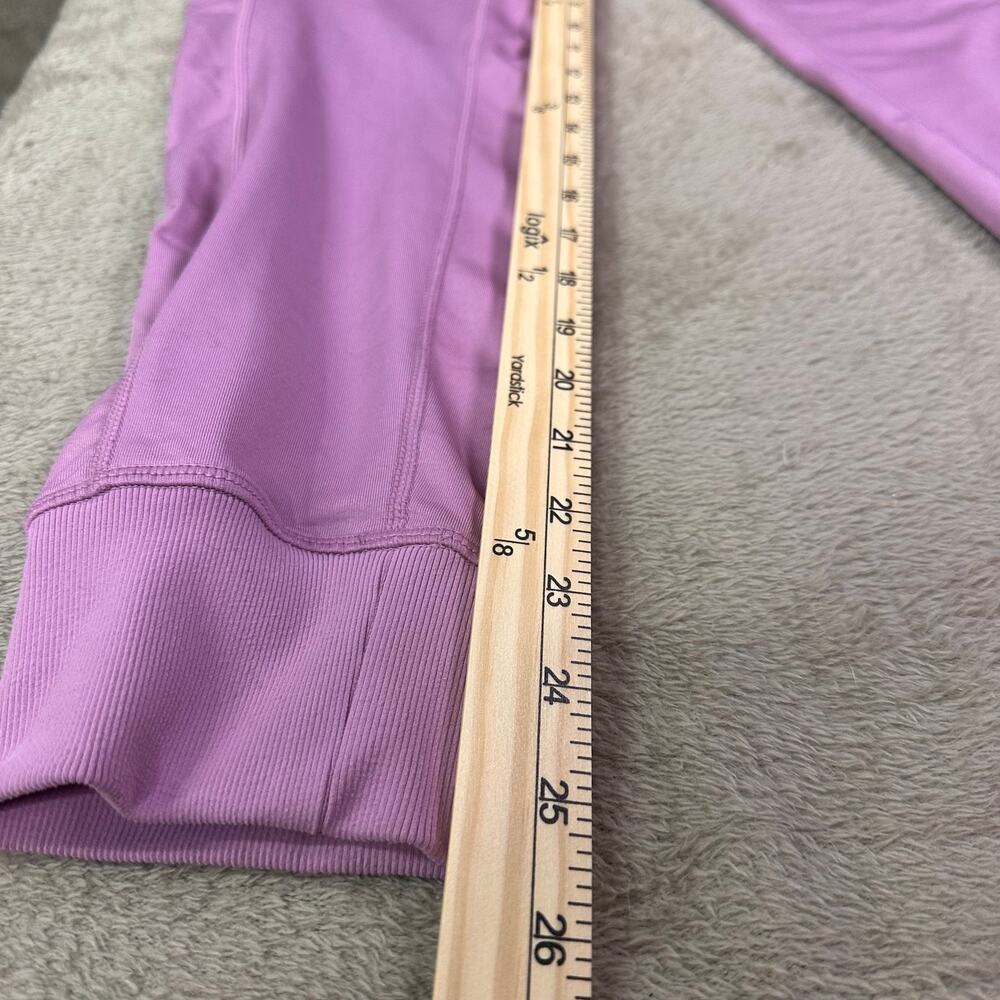 Reebok Lavender Joggers Women’s Medium Athletic Pants Drawstring - Picture 5 of 8
